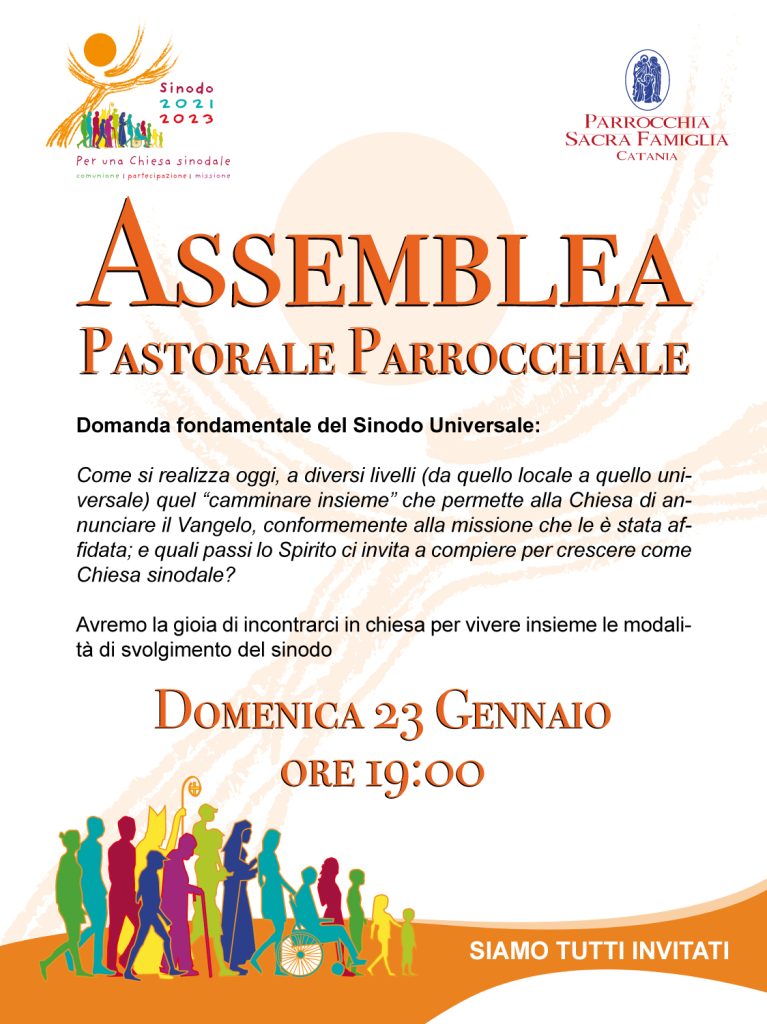 Assemblea Pastorale Parrocchiale in occasione del Sinodo universale